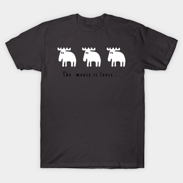 Spot a moose T-Shirt by Aurealis